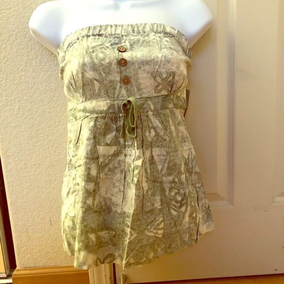 Hinano Tahiti Tops - Woman’s woven Tapa Tube